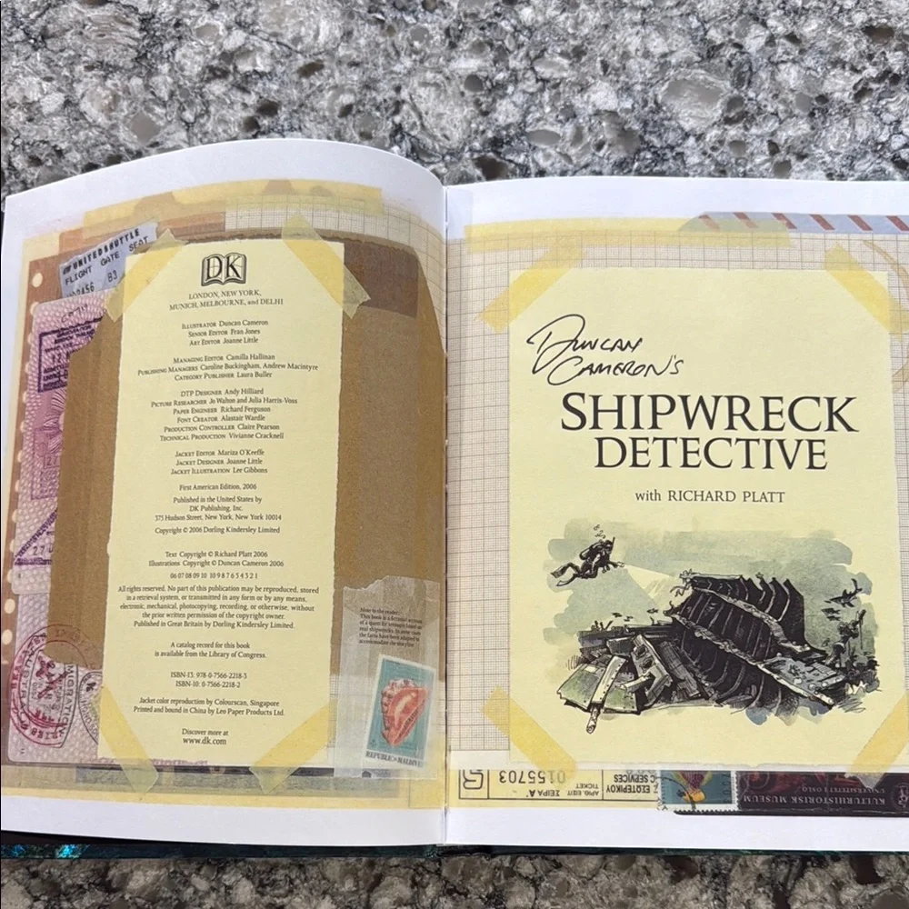 Shipwreck Detective Learning Toy - Blue